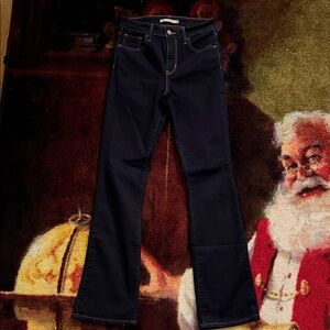 Levi’s Dark Blue Flared Jeans